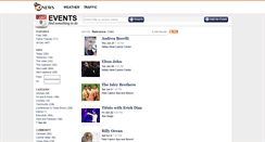 Desktop Screenshot of events.10news.com
